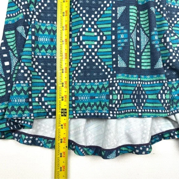 Prana Cali Tank Racerback A-line Knit Stretch Geo Dress Athleisure Outdoors - Picture 6 of 6